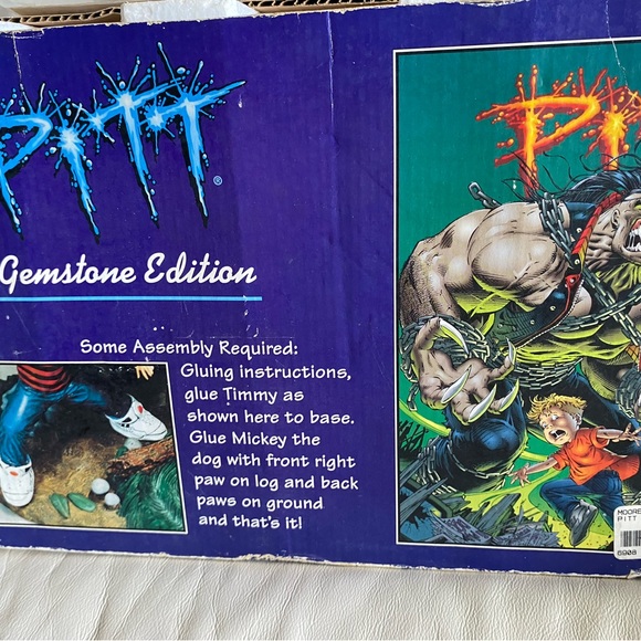 PITT STATUE GEMSTONE EDITION BY MOORE CREATIONS CERTIFICATE OF AUTHENTICITY RARE - Picture 14 of 16